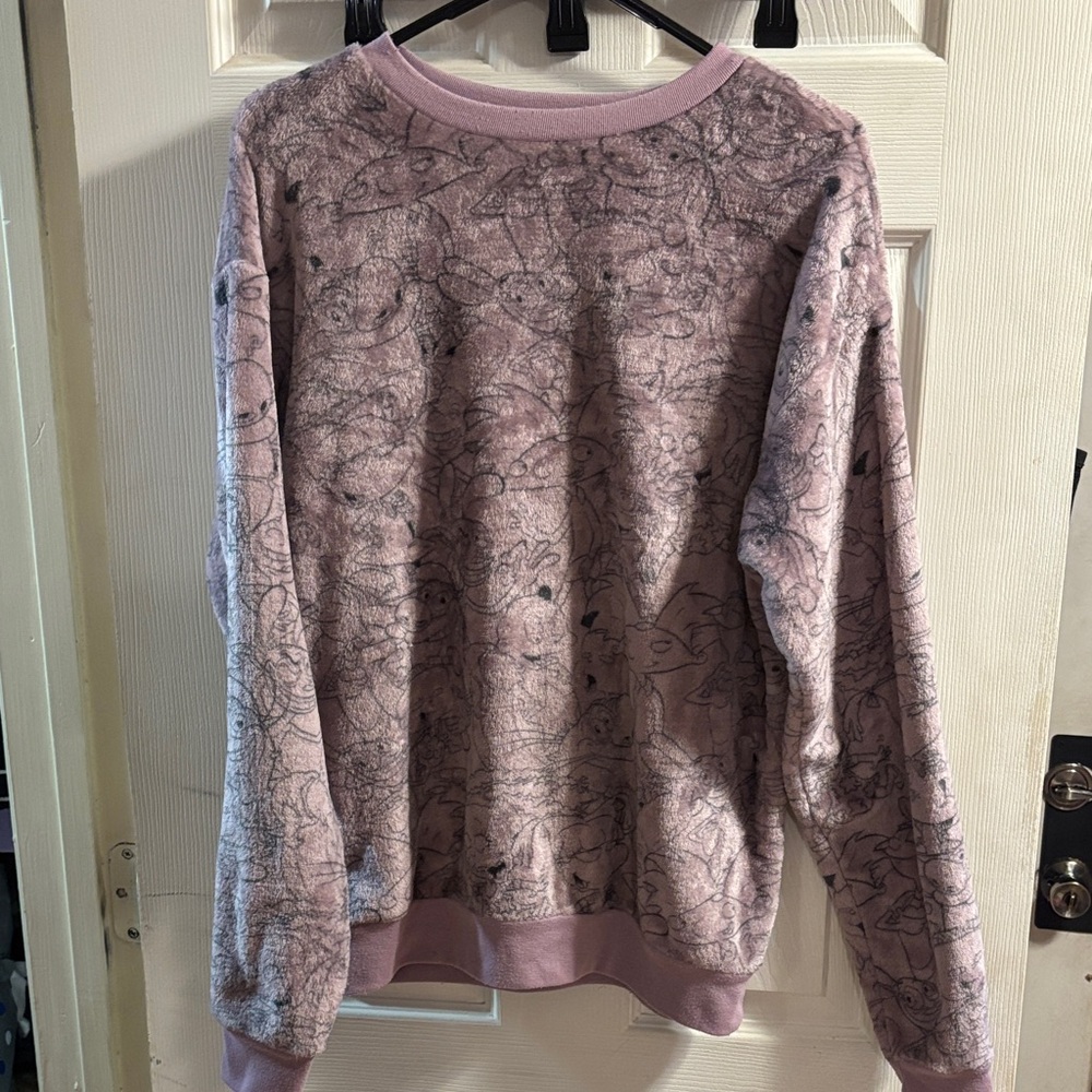 Nickelodeon purple Patterned Women's Sweater